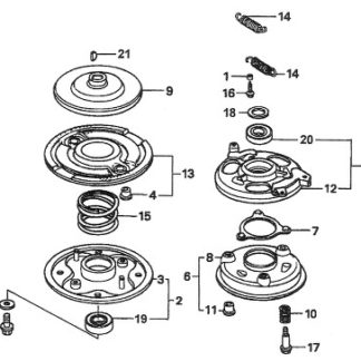 Honda (Item 7) 75110-VA4-000 Retainer Ball