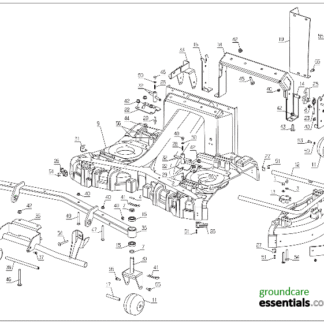 Etesia 29001 Cutting Deck Frame